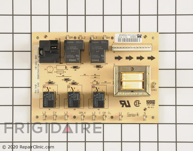 Frigidaire Range Control Board Part 318022001R 318022001 Model FEB27T6CBA Frigidaire Range Control Board Part 318022001R 318022001 Model FEB27T6CBA