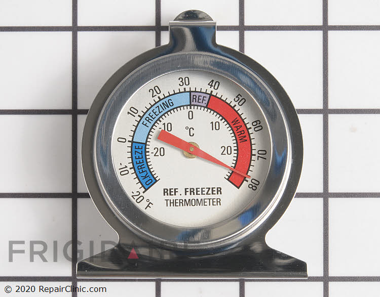 Frigidaire Refrigerator and Freezer Thermometer in the