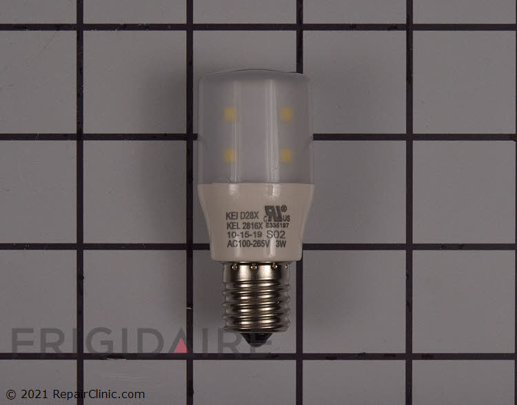 Light Bulb for Frigidaire Refrigerator  Shop Frigidaire Refrigerator  Lightbulbs - Frigidaire Appliance Parts
