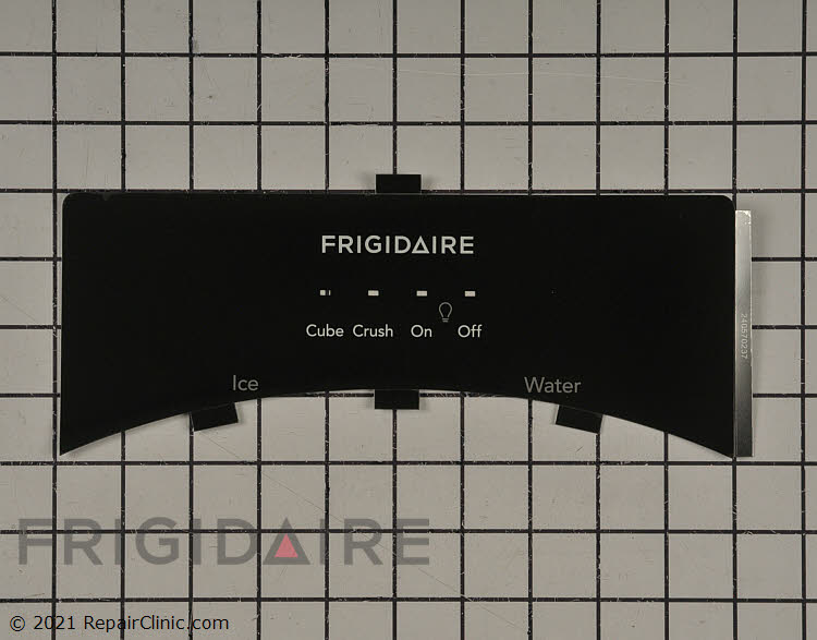 Details about   Frigidaire PN 241611218 Refrigerator Dispenser Front Cover Label only OEM New 