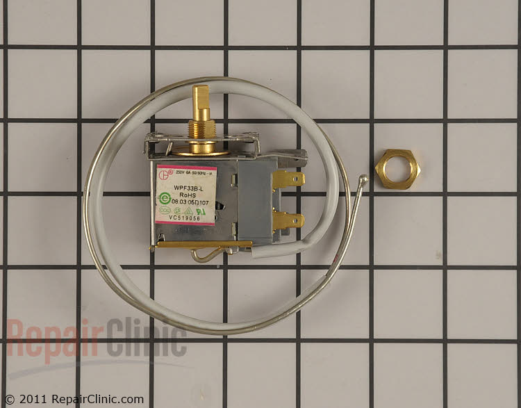 My GE upright freezer temperature dial is stuck. It is a around 10 years old. I can get the