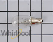 Whirlpool WA3073101 Freezer Light Bulb (Replaces A3073101, W10904373,  W2326255, W61003236) Genuine Original Equipment Manufacturer (OEM) Part