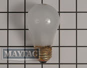 Genuine Part Number 61003602 Maytag Fridge Freezer Light Bulb 