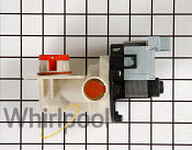 thumbnail interactive-video image 1 of Genuine Whirlpool Maytag Dishwasher Drain Pump – Fits Amana, Jenn-Air, Samsung – MDB4650AWB, WP6-917641, 99002750 1 of 2
