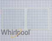 whirlpool crisper glass replacement
