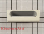 Genuine OEM Whirlpool Dryer Door Handle - Replacement Part #WP686711 (New)