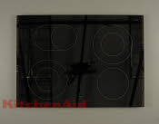 KitchenAid KESS907SSS04 Main Glass Cooktop Replacement - Black Genuine OEM