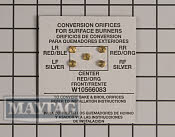 Genuine Maytag Range Oven LP Orifice Conversion Kit 7509P128-60 74009912