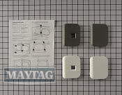 Maniglia Porta Asciugatrice Maytag MGDX655DW2 | Ricambio VIALU Nero, Libera Installazione