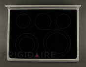 REPAIR YOUR COOKTOP! Frigidaire 5304514344 MAIN TOP ASSEMBLY GLASS/STEEL BLACK