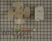 Kit Motore Ventola Condensatore Con Lama Per Frigorifero Whirlpool (W11578915, W10522629, W11458267)