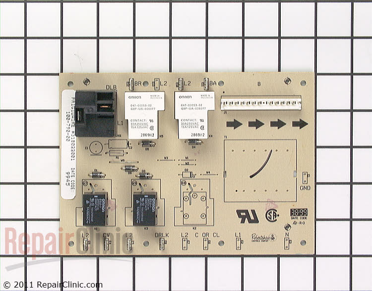Frigidaire Range Control Board Part 318022001R 318022001 Model FEB27T6CBA Frigidaire Range Control Board Part 318022001R 318022001 Model FEB27T6CBA
