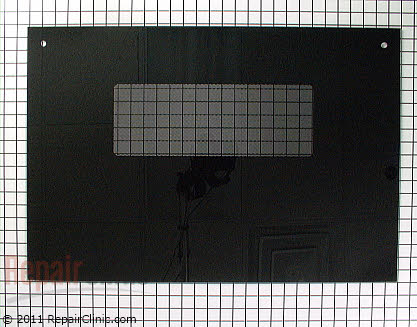 Outer Door Glass WB57K5096 Alternate Product View