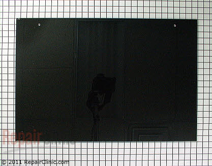 Outer Door Glass WB57K5213 Alternate Product View