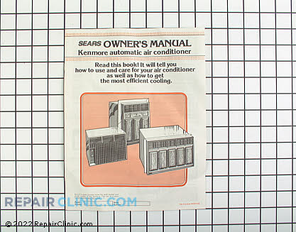 Owner's Manual 5303272077 Alternate Product View