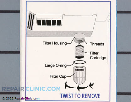 Water Filter WFCB Alternate Product View
