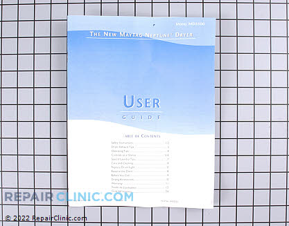 Owner's Manual 33002550 Alternate Product View