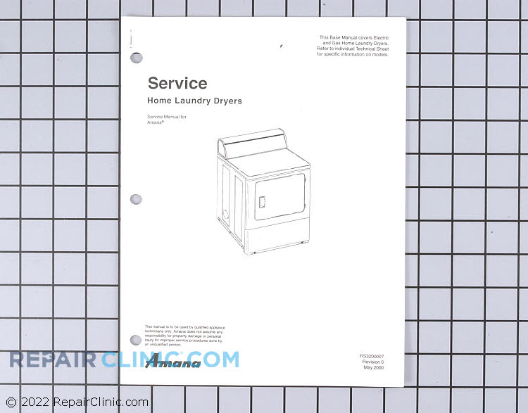 RS3200007 Repair Manual