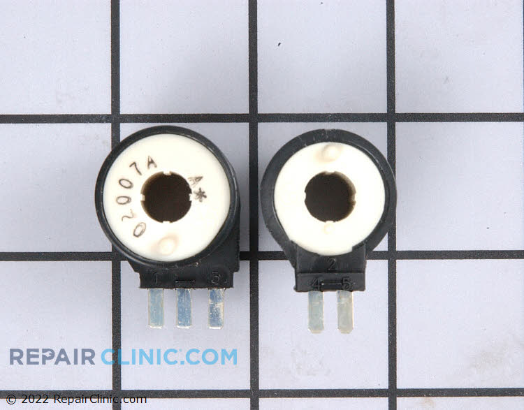 Dryer gas valve solenoid coil kit - Item Number 5303931775