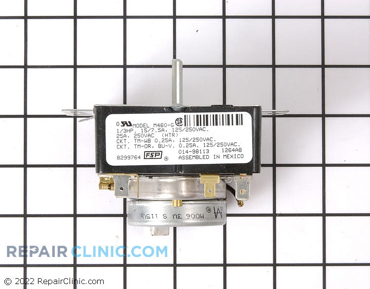 Genuine Whirlpool Roper Dryer Timer WP8299764 - Tested & Working