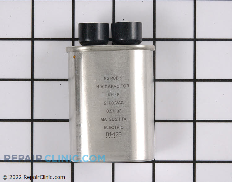 New Microwave Oven H.V Capacitor For GE RCA Hotpoint Kenmore WB27X10011 