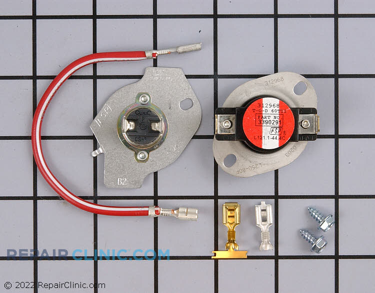 Dryer heating element thermal cut-off