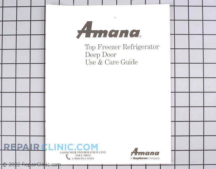 Refrigerator Manuals, Care Guides & Literature - 10480902 | Fast