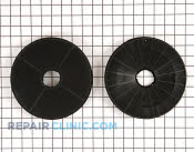 Charcoal Filter - Part # 4434514 Mfg Part # WP4396273