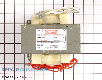 High Voltage Transformer 59004031 Alternate Product View