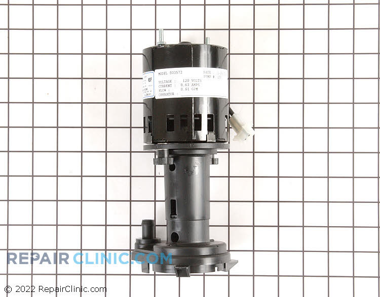 thumbnail image 2 of New Replacement Water Pump For Marvel Ice Machine – 60001037, 115V – OEM Parts MFR 2 of 6