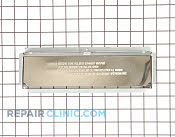 Microwave Duct Venting Parts Fast Shipping Repairclinic Vent Damper Part 942574 Mfg Wb06x10436