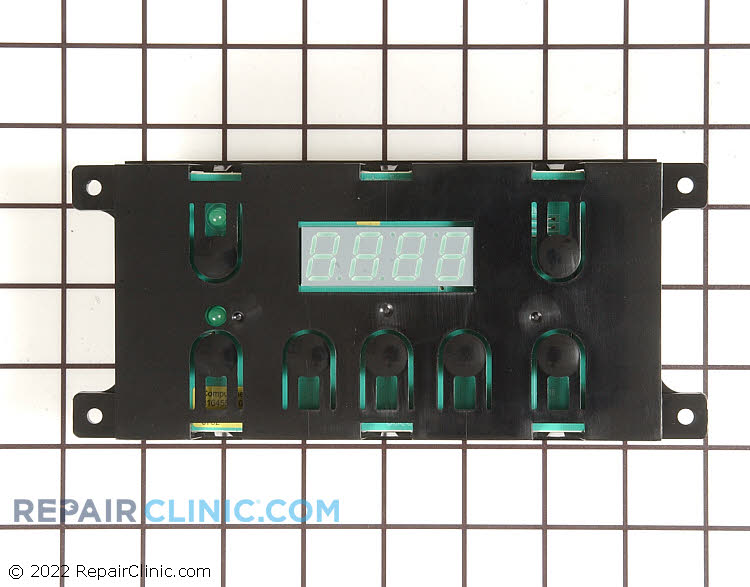 Electronic oven control board. If the oven does not bake or broil then it is possible the circuit board has failed. Both heating elements can be tested to determine if the problem is with the element or the control board.