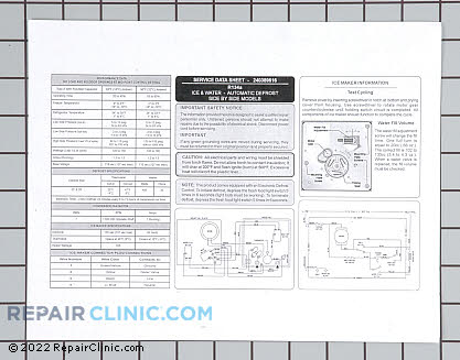 Wiring Diagram 240389616 Alternate Product View