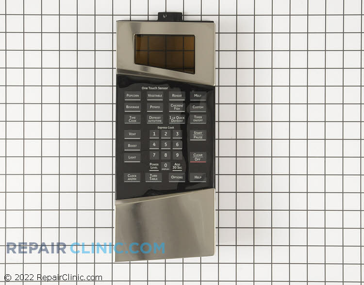 Microwave Control Panel WB07X11128 Fast Shipping Repair Clinic