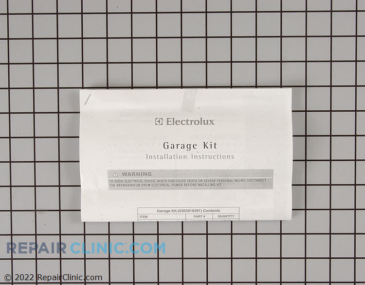 Refrigerator Garage Heater Kit 5303918301 Fast Shipping Repair Clinic
