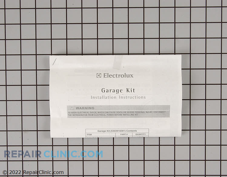 Frigidaire Garage Heater Kit 5303918301 + Easy-Install Switching System
