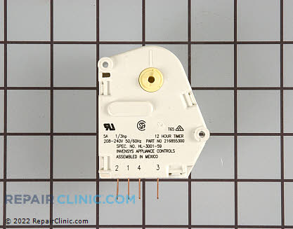 Defrost Timer 216855300 Alternate Product View