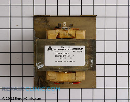 High Voltage Transformer 59001626 Alternate Product View
