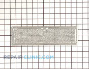 Grease Filter - Part # 249173 Mfg Part # WB2X4783