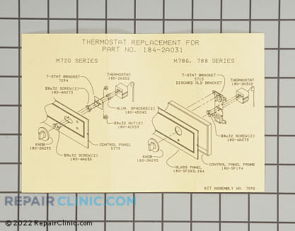 Temperature Control Thermostat 7092 Alternate Product View