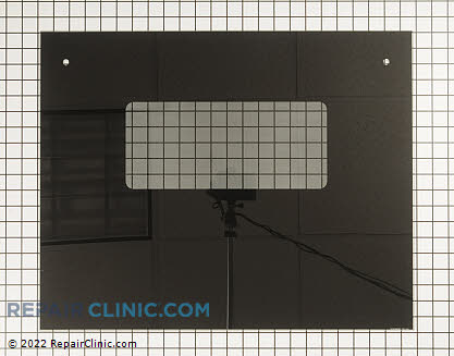 Outer Door Glass WB57K5256 Alternate Product View