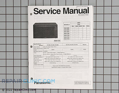 Repair Manual SMNNS950WA Alternate Product View