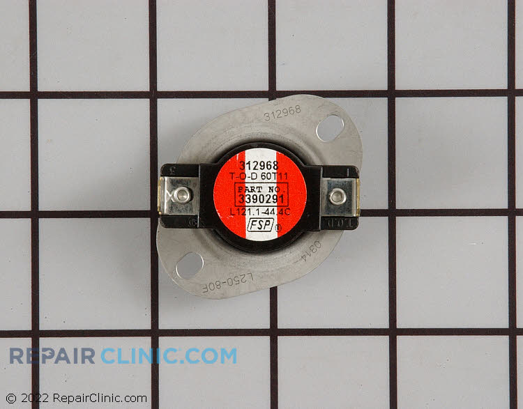 High Limit Thermostat WP3390291