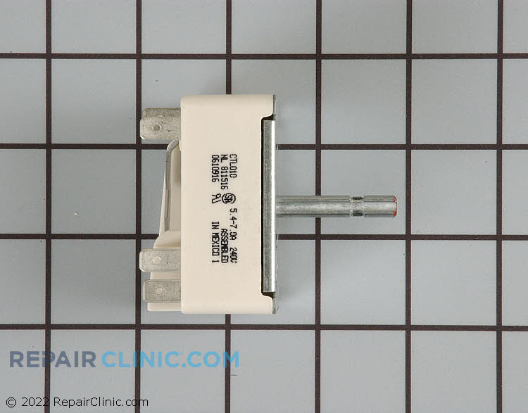 GE RANGE SURFACE ELEMENT SWITCH-PART# NL811516 