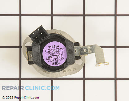 High Limit Thermostat WP8577891 Alternate Product View