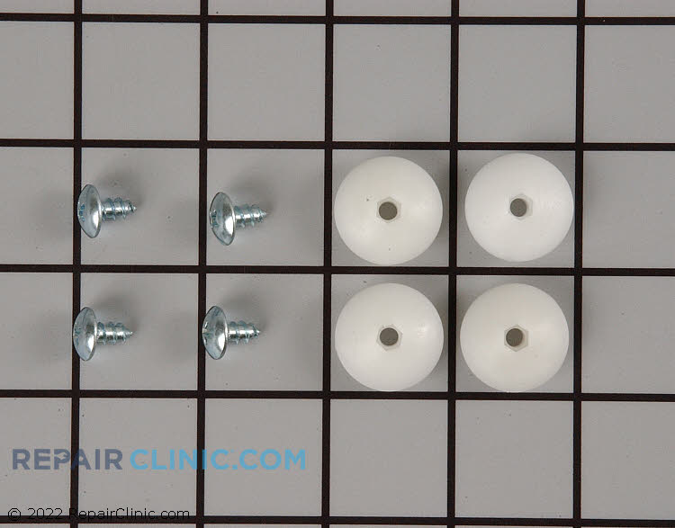 Button kit: for securing Kitchen Aid/Whirlpool compactor bags