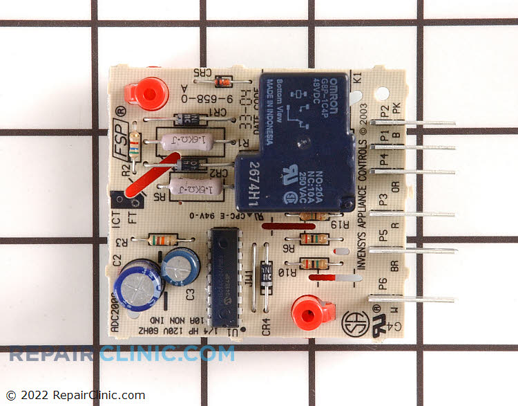 defrost control board kenmore refrigerator