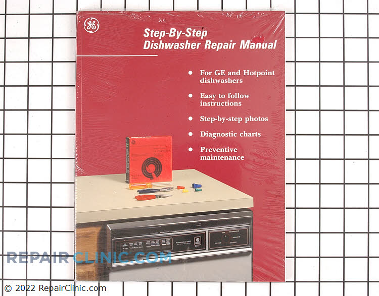 General Electric - Hotpoint dishwasher repair manual, for most models built 1995 or earlier.