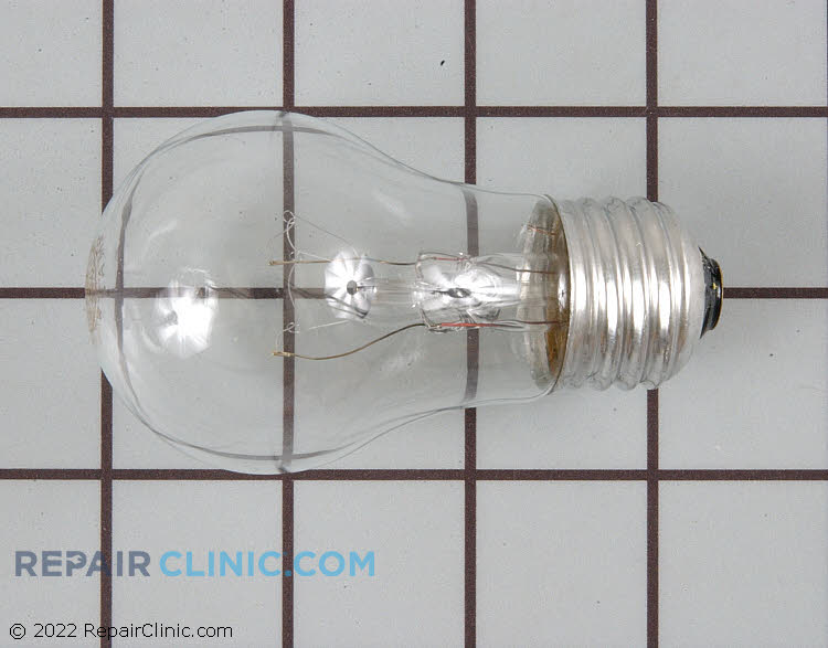 Light bulb 40watt 120volt meduim standard base. Used in many refrigerators and ranges.