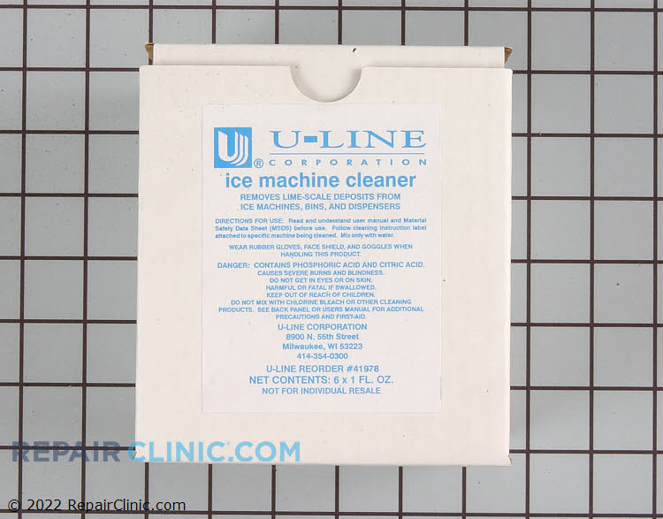 U-Line 80-55667-00 4 oz. Ice Machine Cleaner